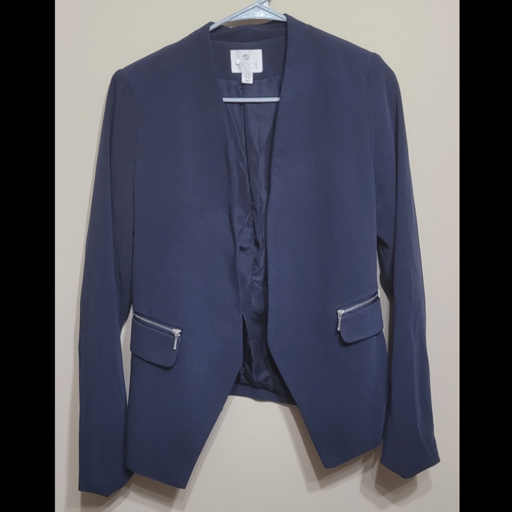 Lila Rose Navy Blue Blazer